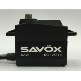 Savox Servo SC-1256TG Black...